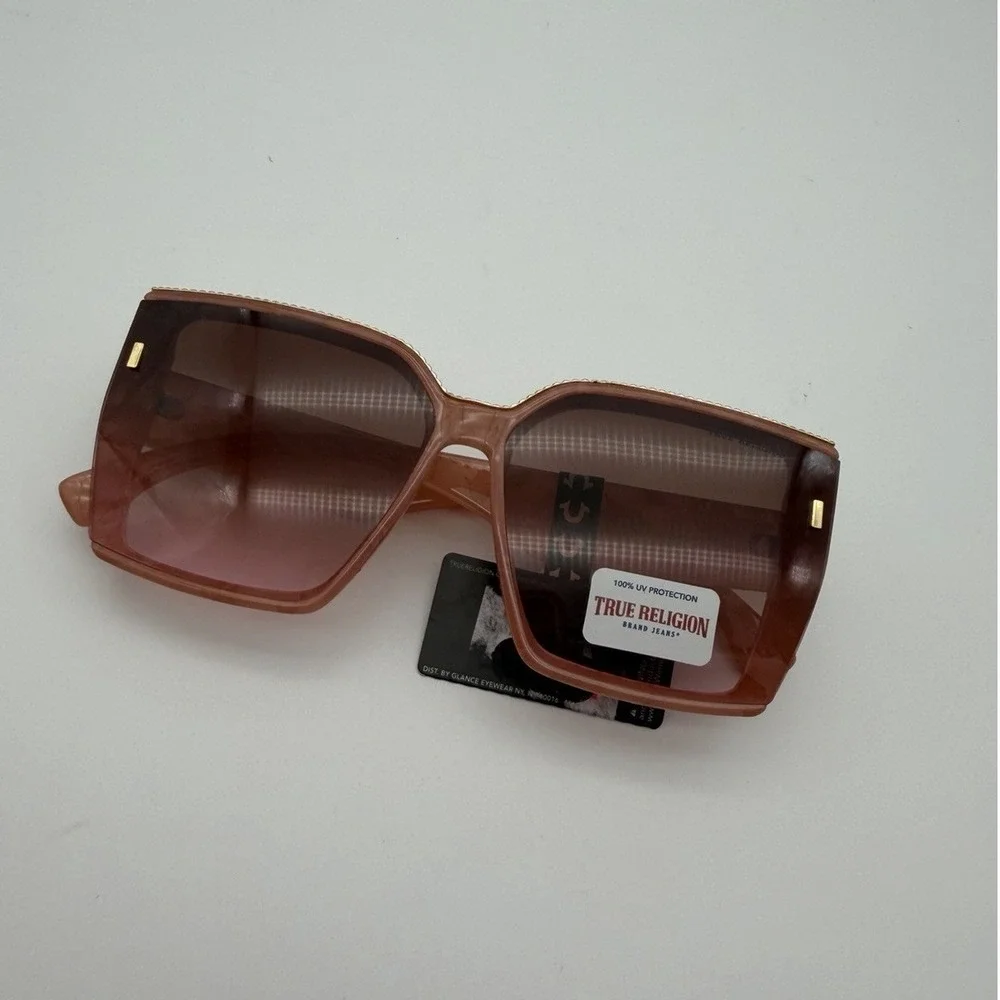 True Religion Blush‎ Pink Sunglasses